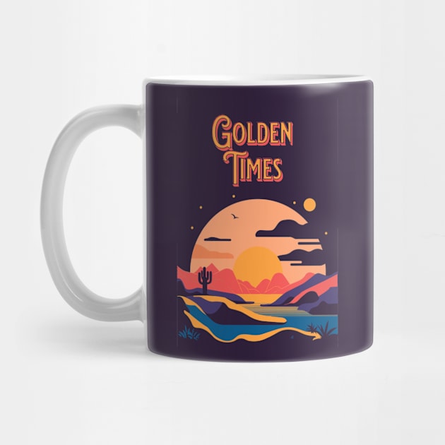 Golden Times by electric art finds